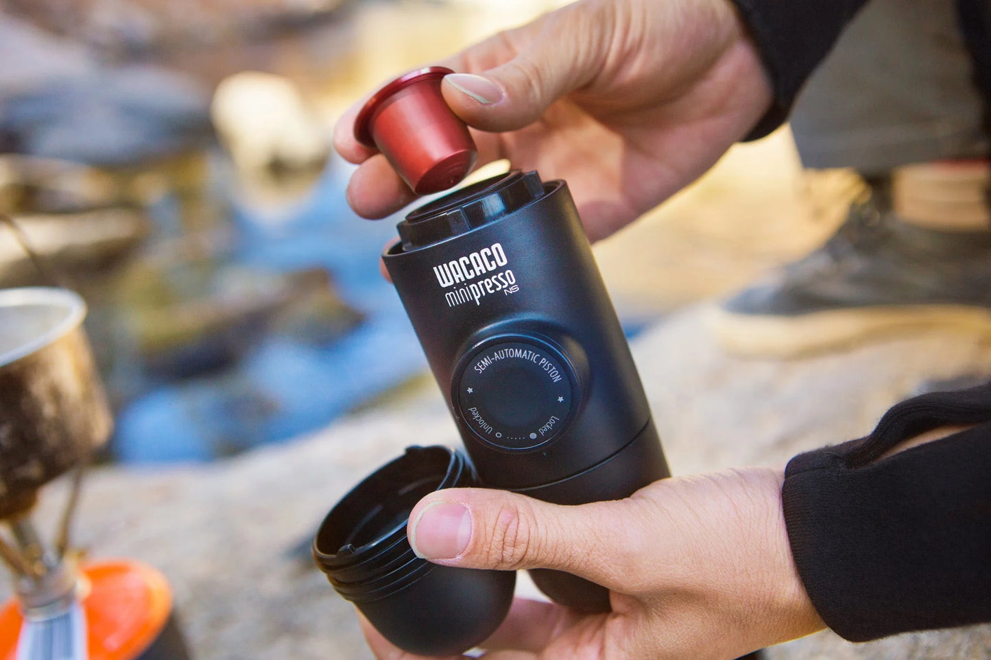Wacaco - Minipresso NS Portable Espresso Machine - Black